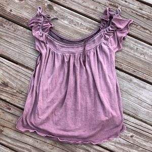 off the shoulder top!!